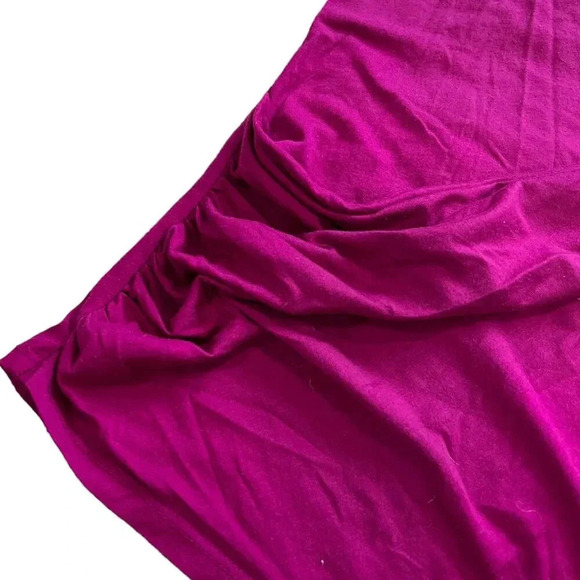 Fabletics Purple Draped Cross Over Wrap Workout Tank XS - Picture 3 of 6